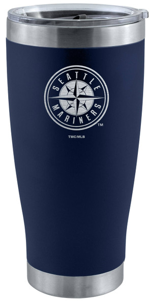 Seattle Mariners 20oz Navy Tumbler w/Etched Logo