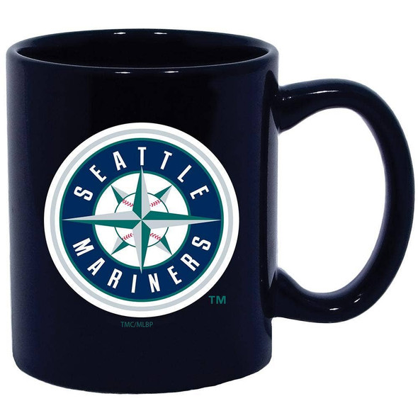 Seattle Mariners 11oz Colored Ceramic Mug