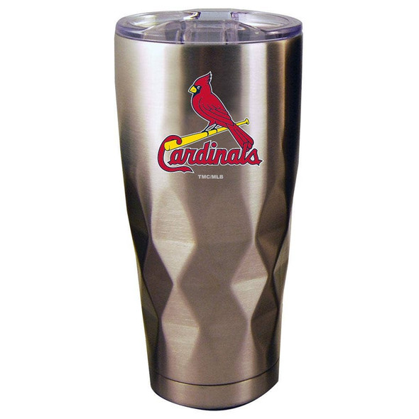 St. Louis Cardinals 22oz Stainless Steel Diamond Tumbler