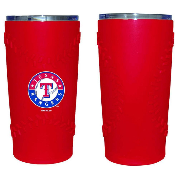 Texas Rangers 20oz Tumbler w/Silicone Wrap