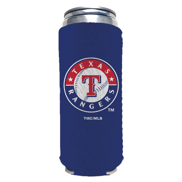 Texas Rangers 12oz Slim Can Insulator