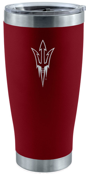 Arizona State Sun Devils 20oz Maroon Tumbler w/Etched Logo