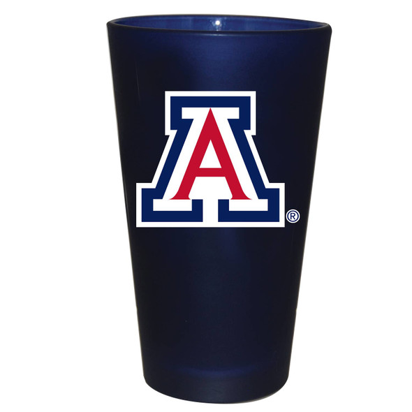 Arizona Wildcats 16oz Color Frosted Pint Color Logo