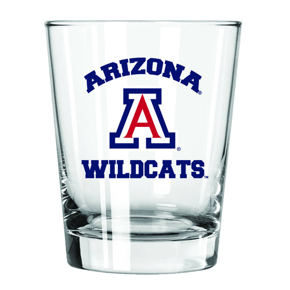 Arizona Wildcats 15oz Old Fashioned w/Arches Logo