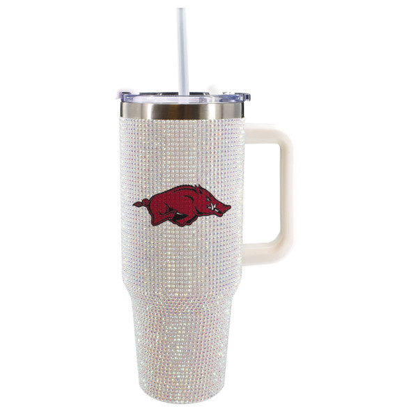 Arkansas Razorbacks 40oz Bling Tumbler