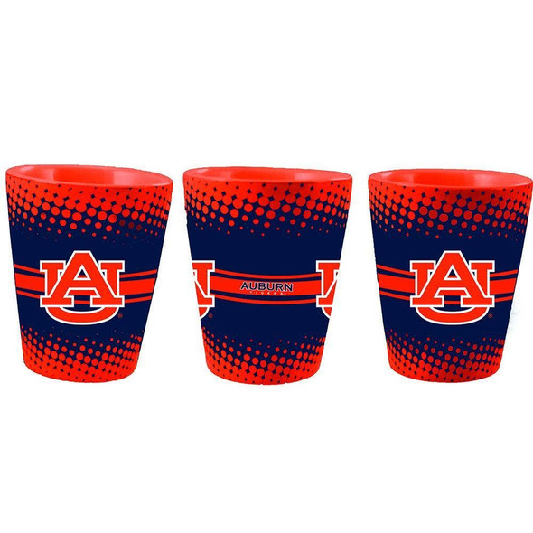 Auburn Tigers 2oz Full Wrap Collector Glass