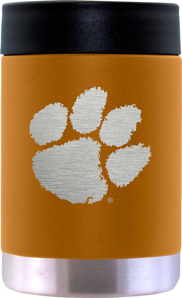 Clemson Tigers 12oz Canyon Can Holder Etched Logo