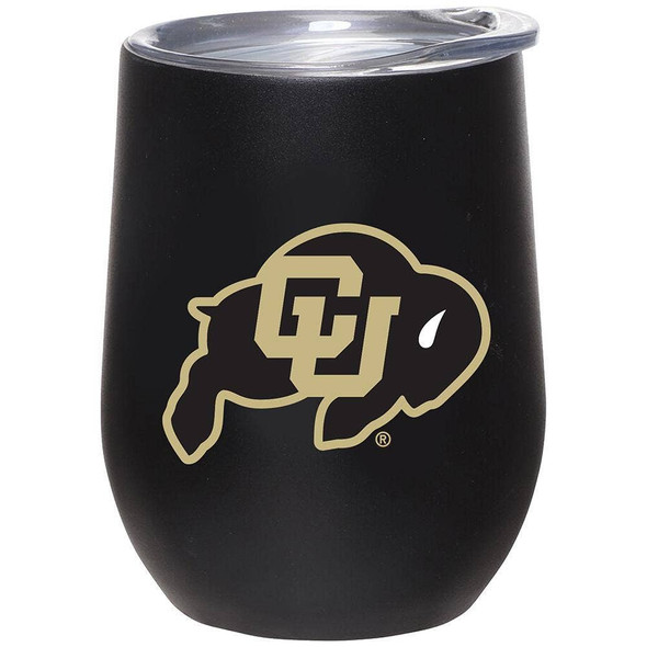 Colorado Buffaloes Matte Stemless Tumbler