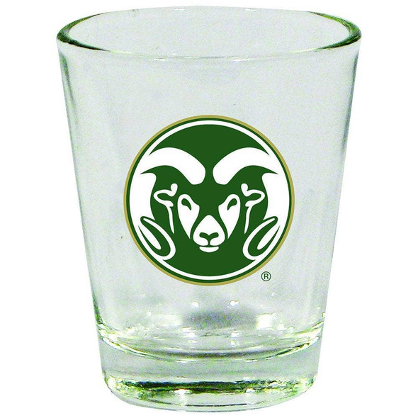 Colorado State Rams 2oz Clear Collector Glass