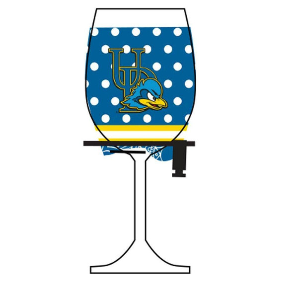 Delaware Wine Glass Woozie