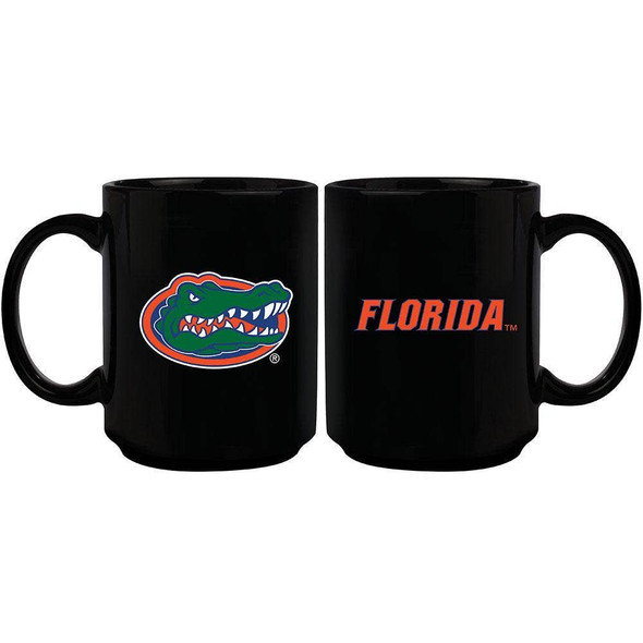 Florida Gators 15oz Black Mug w/Color Logo