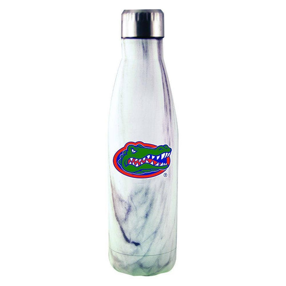 Florida Gators Marble Stainless Steel Water Bottle