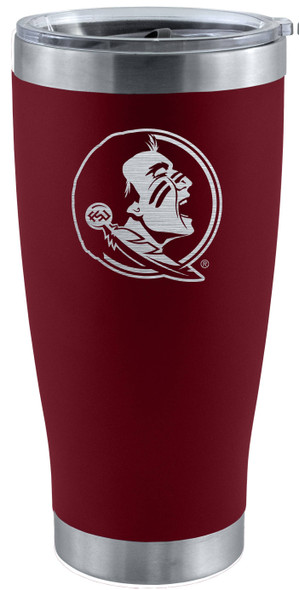 Florida State Seminoles 20oz Crimson Tumbler w/Etched Logo