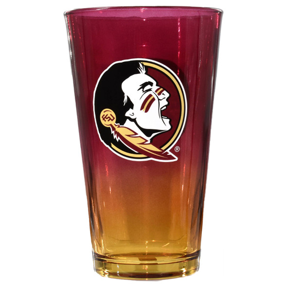 Florida State Seminoles 16oz Ombre Pint Glass