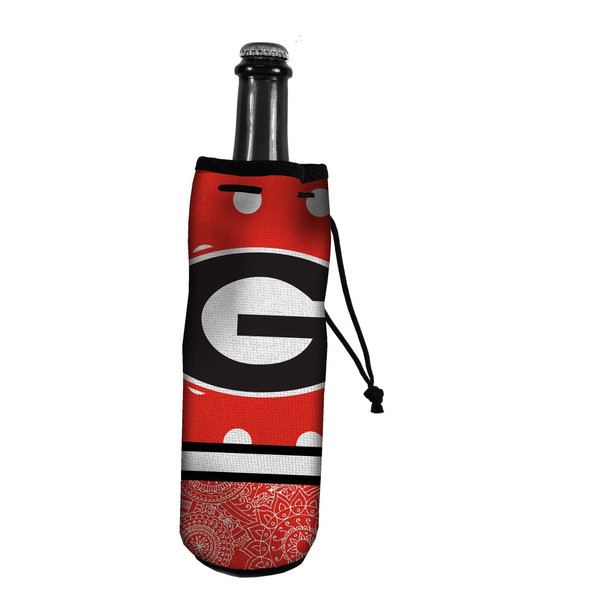 Georgia Bulldogs Wine Bottle Woozie