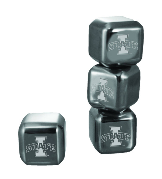 Iowa State Cyclones 6pk Stainless Steel Ice Cubes