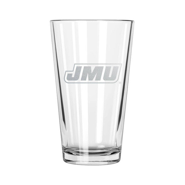 James Madison Dukes 16oz Pint Glass w/Etched Logo