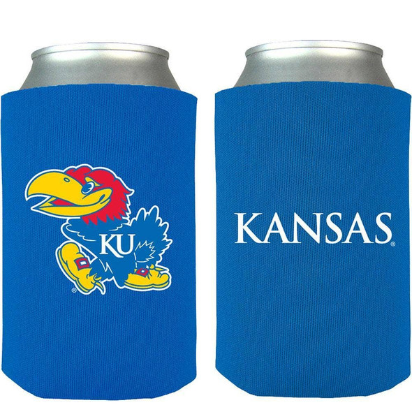 Kansas Jayhawks Team Logo Can Insulator