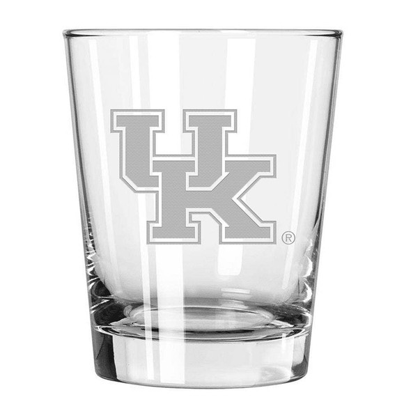 Kentucky Wildcats 15oz Old Fashioned w/Etched Logo