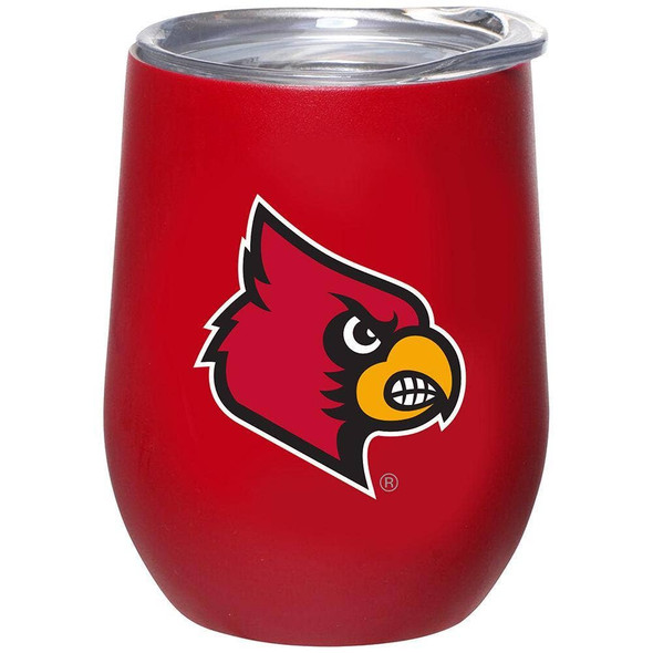 Louisville Cardinals Matte Stemless Tumbler