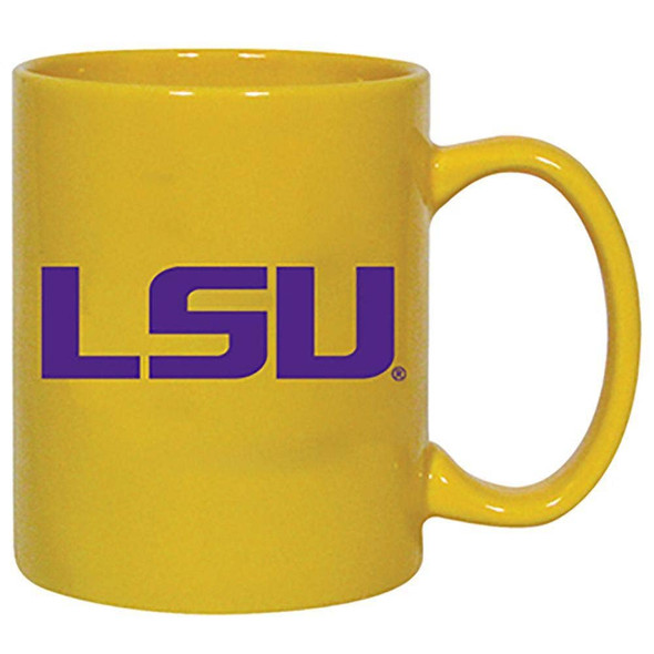 LSU Tigers 11oz Colored Ceramic Mug