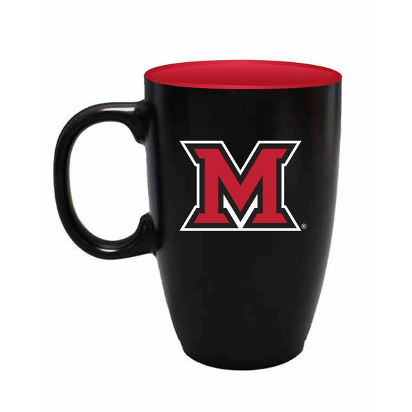 Maryland Terrapins 22oz Black Latte Mug
