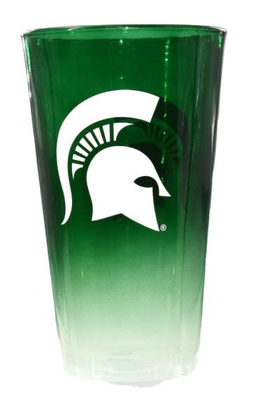 Michigan State Spartans 16oz Ombre Pint Glass