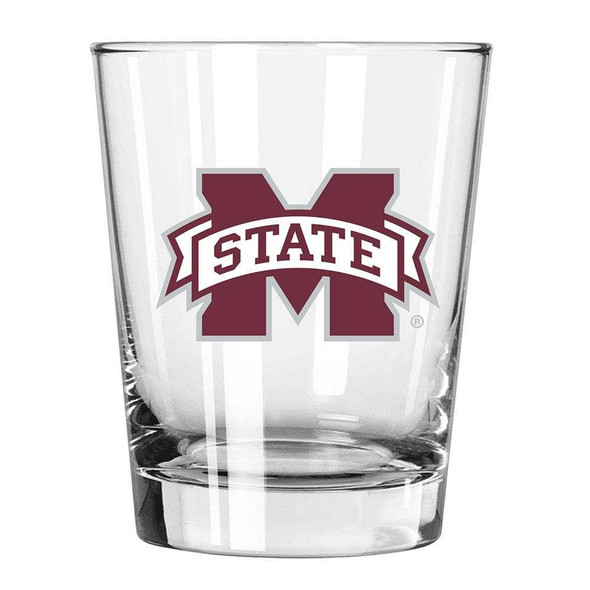 Mississippi State 15oz Old Fashioned w/Color Logo
