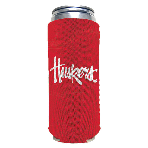 Nebraska Cornhuskers 12oz Slim Can Insulator