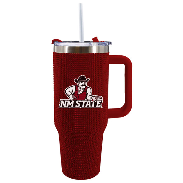 New Mexico State Aggies 40oz Bling Tumbler
