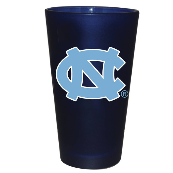 North Carolina Tar Heels 16oz Color Frosted Pint Color Logo