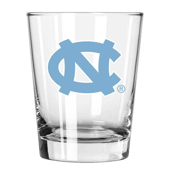 North Carolina Tar Heels 15oz Old Fashioned w/Color Logo
