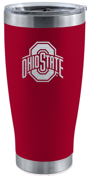 Ohio State Buckeyes 20oz Red Tumbler w/Etched Logo