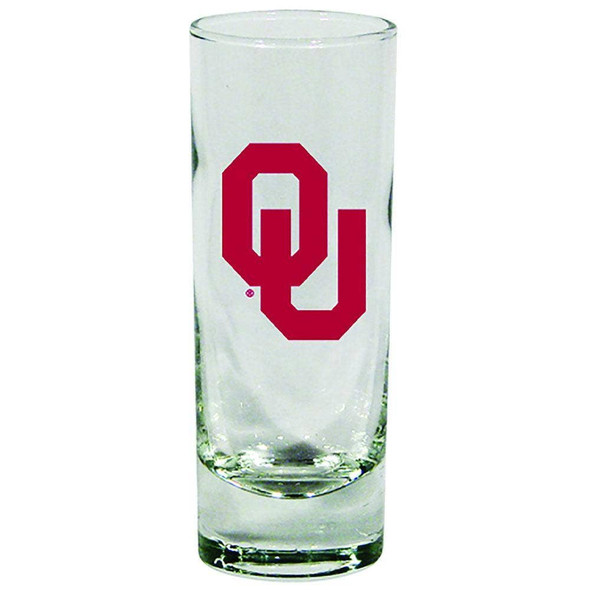 Oklahoma Sooners 2oz Cordial Glass