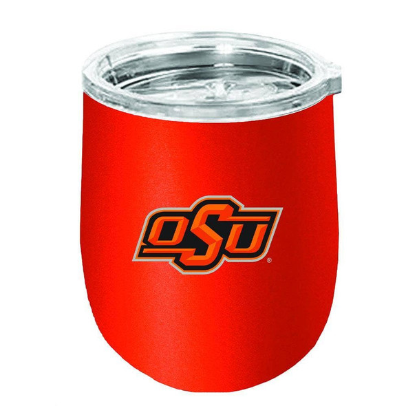 Oklahoma State Cowboys Matte Stemless Tumbler