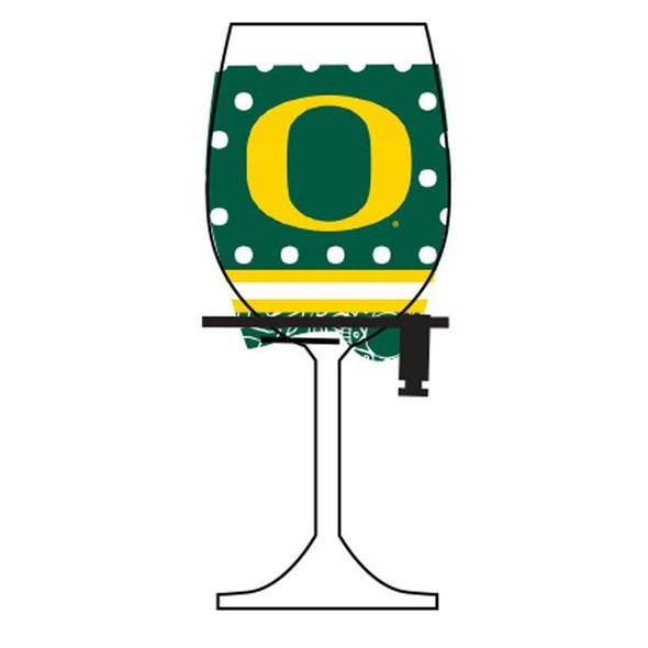 Oregon Ducks Wine Glass Woozie