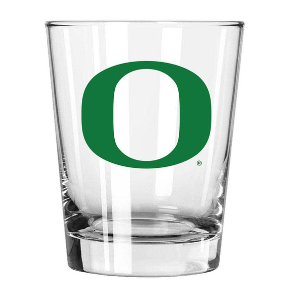 Oregon Ducks 15oz Old Fashioned w/Color Logo