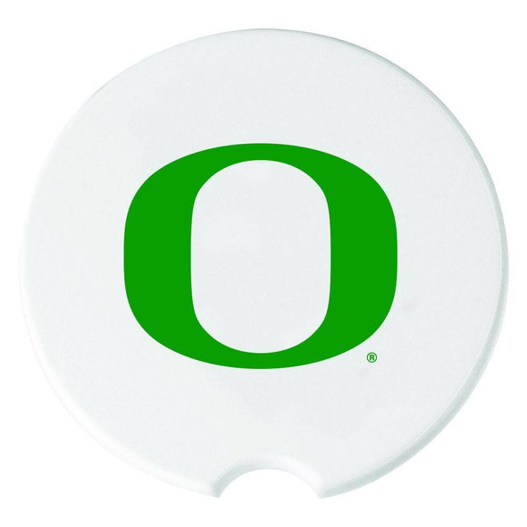 Oregon Ducks 2pk Logo Travel Coaster