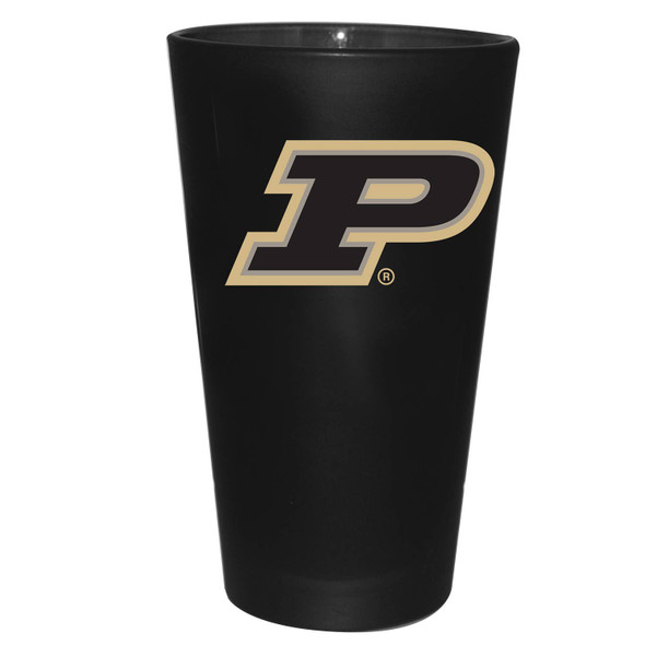 Purdue Boilermakers 16oz Color Frosted Pint Color Logo