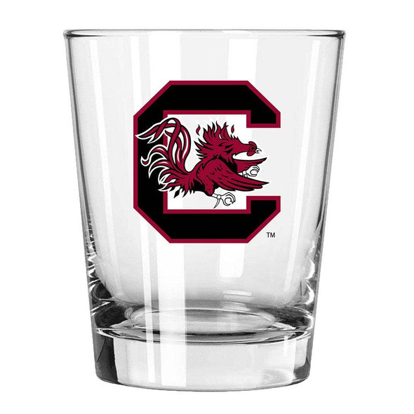 South Carolina Gamecocks 15oz Old Fashioned w/Color Logo