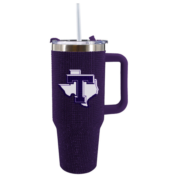 Tarleton State Texans 40oz Bling Tumbler