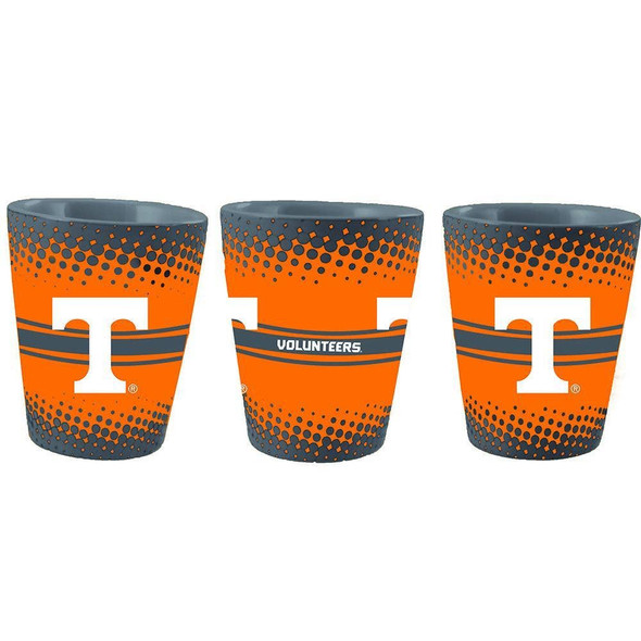 Tennessee Orange 2oz Full Wrap Collector Glass