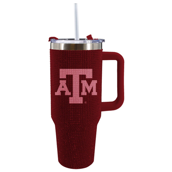 Texas A&M Aggies 40oz Bling Tumbler