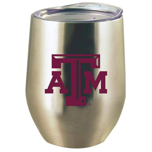 Texas A&M Aggies 12oz Stainless Stemless Tumbler
