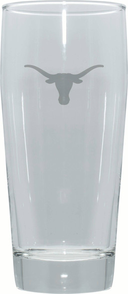 Texas Longhorns 16oz Pub Pilsner w/Etched Logo