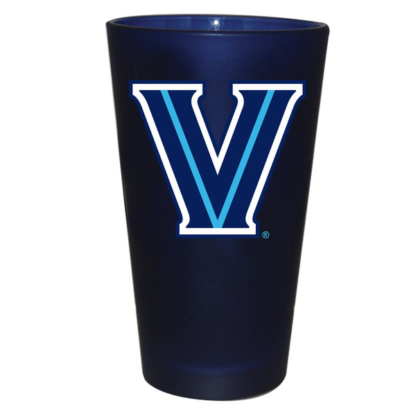 Villanova Wildcats 16oz Color Frosted Pint Color Logo