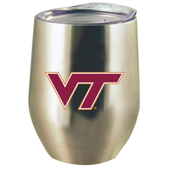 Virginia Tech Hokies 12oz Stainless Stemless Tumbler