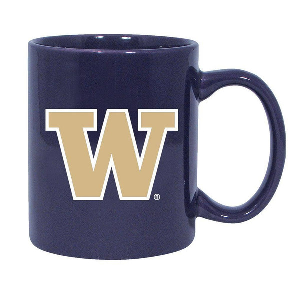 Washington Huskies 11oz Colored Ceramic Mug