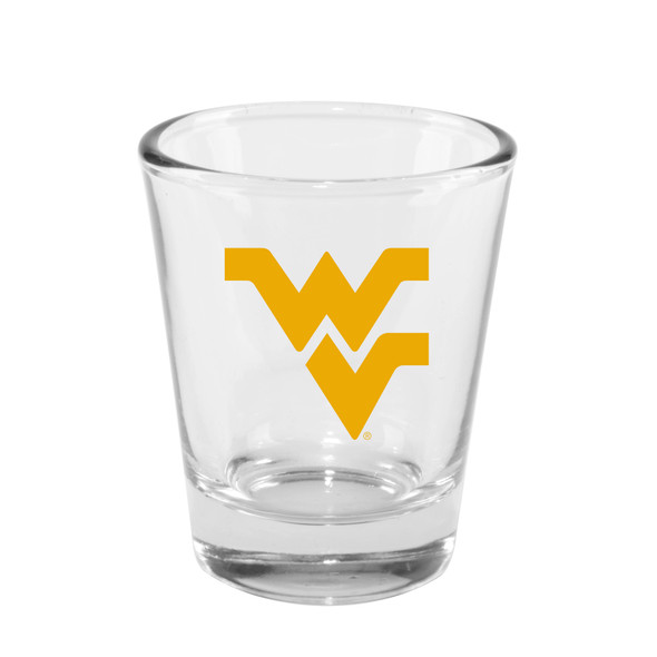 West Virginia 2oz Clear Collector Glass
