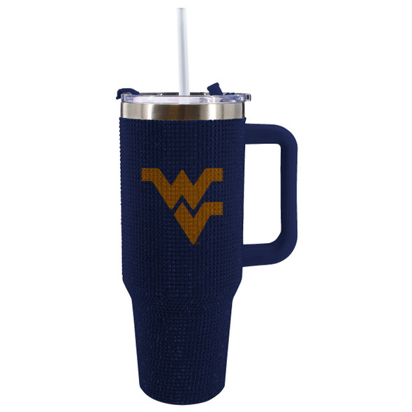 West Virginia Mountaineers 40oz Bling Tumbler